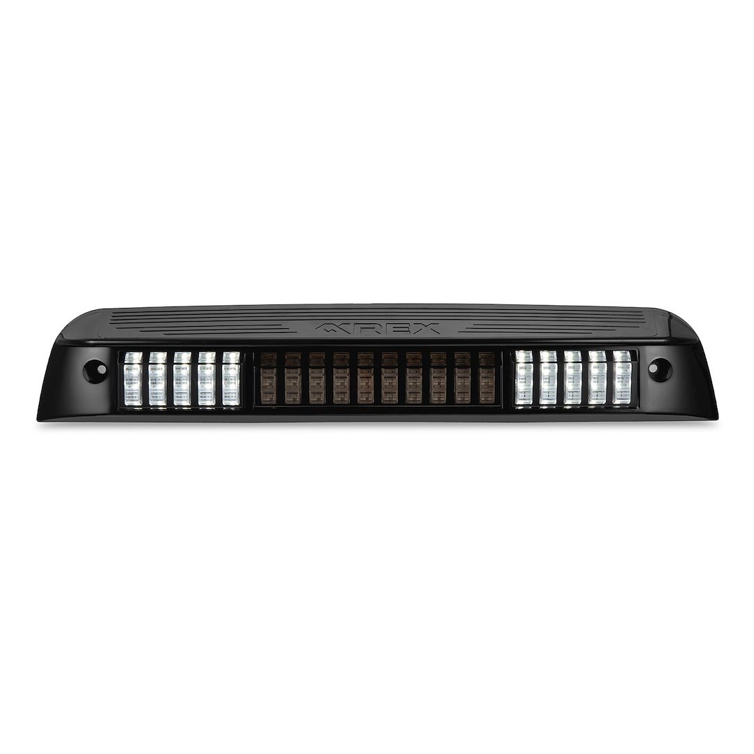 Alpharex USA Center High Mount Stop Light, Nova-Series, Clear/ Smoked Polycarbonate Lens, Red Brake Light/ White Reverse Light, LED – 220087