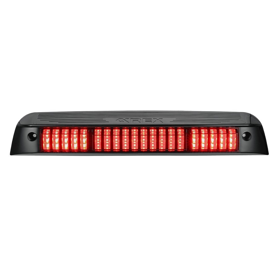 Alpharex USA Center High Mount Stop Light, Nova-Series, Clear/ Smoked Polycarbonate Lens, Red Brake Light/ White Reverse Light, LED – 220087
