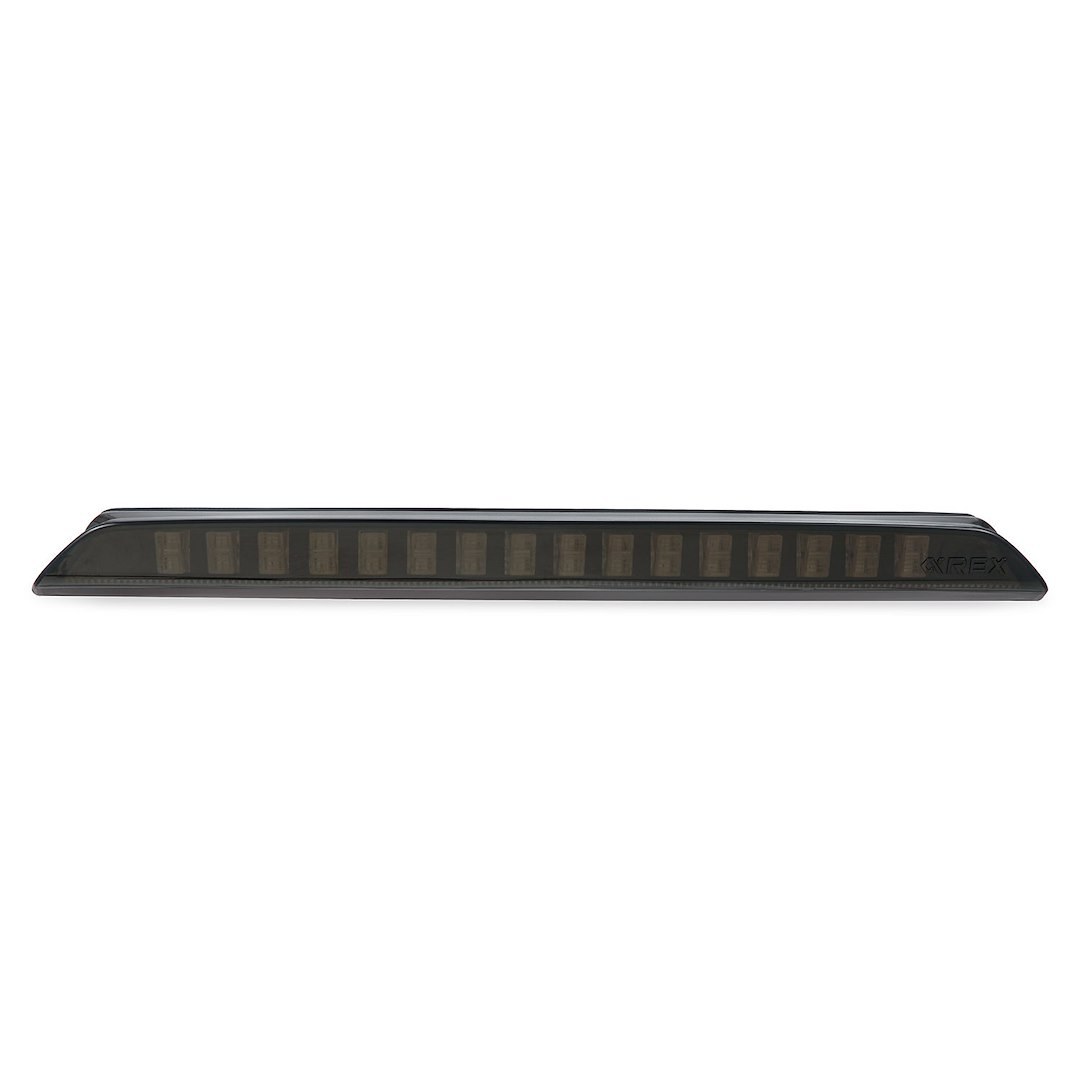 Alpharex USA Center High Mount Stop Light, Nova-Series, Clear/ Smoked Polycarbonate Lens, Red Brake Light, LED, Without Cargo Light – 220089