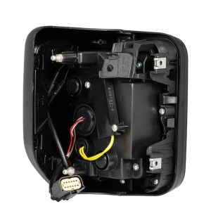 Alpharex USA Tail Light Assembly, Nova-Series, Prismatic LED, Clear Polycarbonate Lens, Alpha-Black Polypropylene Housing – 602050