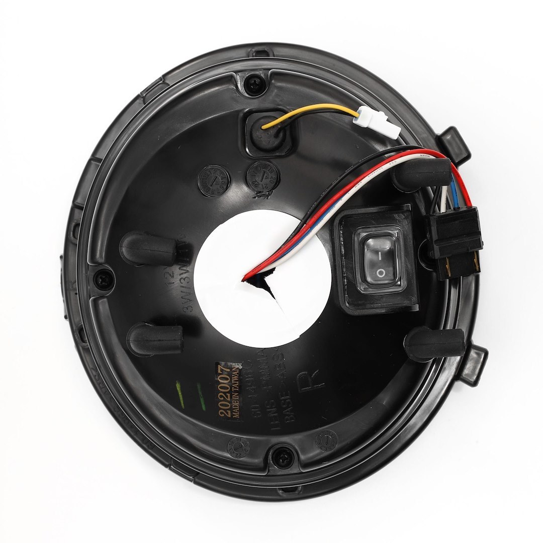 Alpharex USA Tail Light Assembly, Pro-Series, LED, Smoked Polycarbonate Lens, Jet Black Polypropylene Housing – 610020