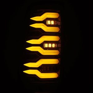 Alpharex USA Tail Light Assembly, Luxx-Series, LED, Clear Polycarbonate Lens, Alpha-Black Polypropylene Housing – 620005