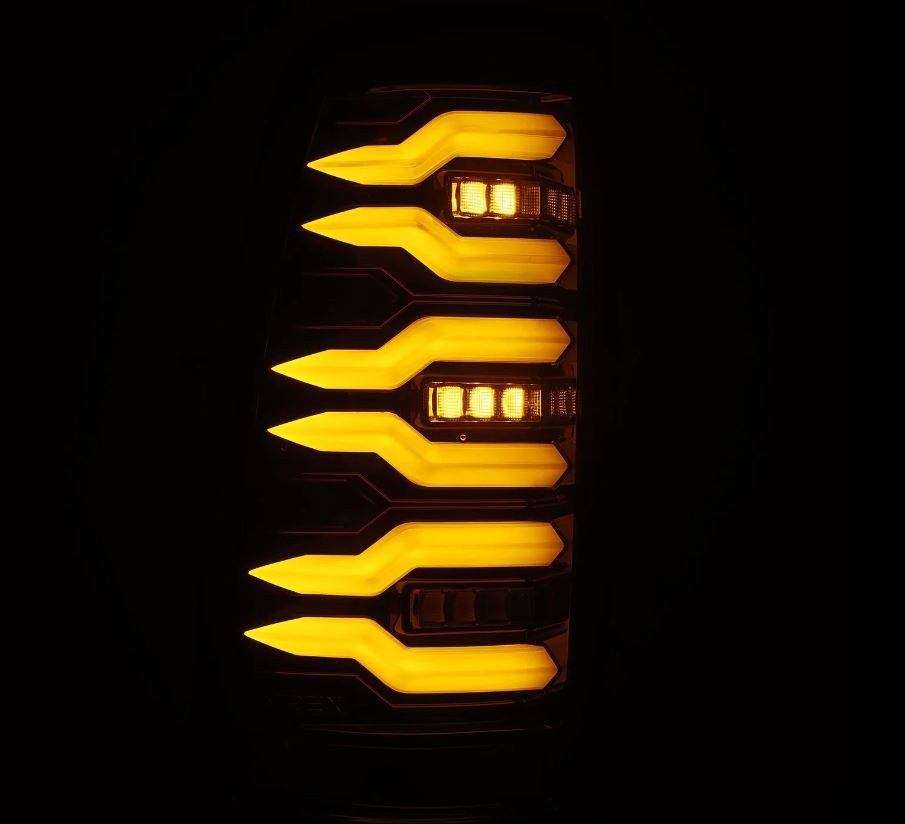 Alpharex USA Tail Light Assembly, Luxx-Series, LED, Clear Polycarbonate Lens, Alpha-Black Polypropylene Housing – 620005