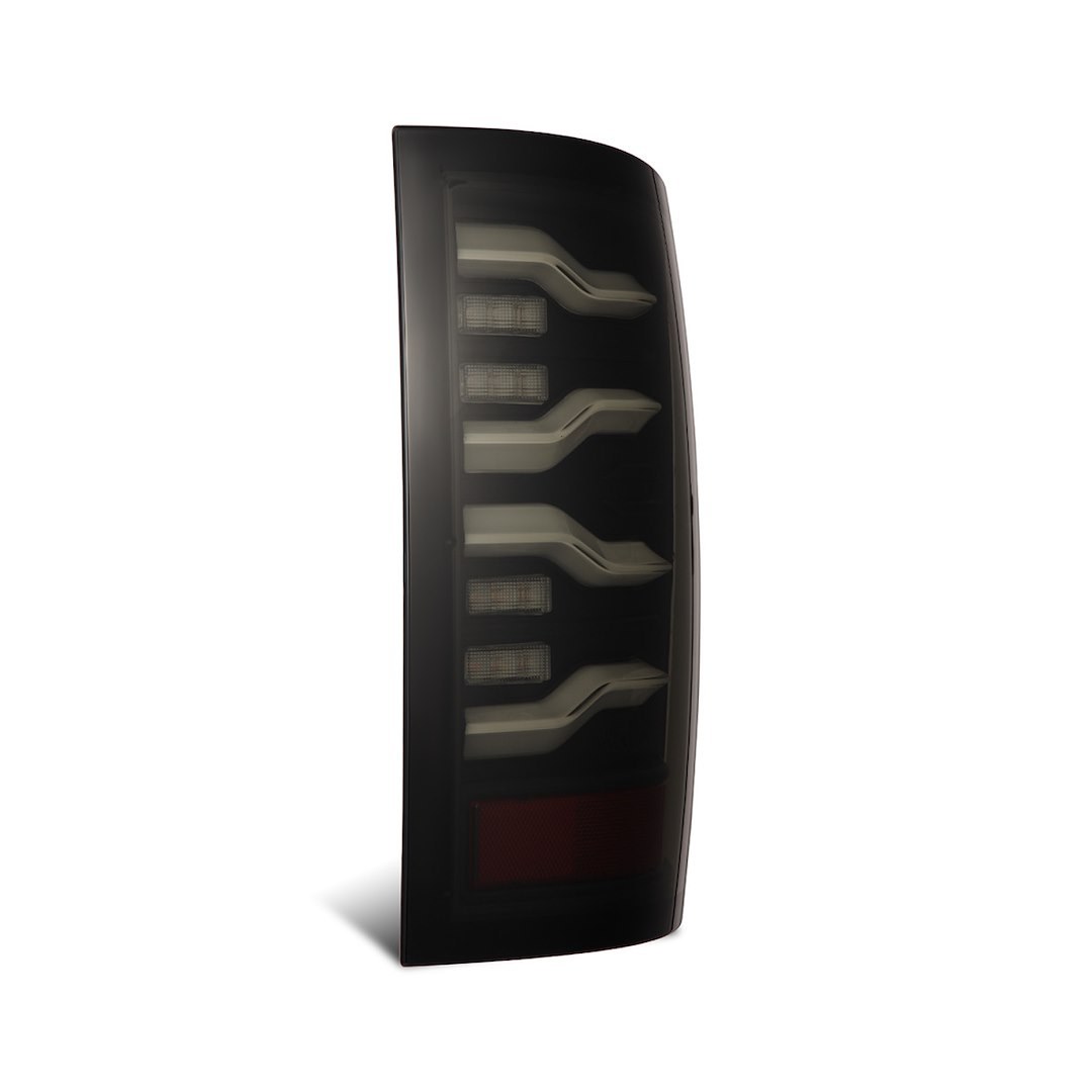 Alpharex USA Tail Light Assembly, Luxx-Series, LED, Smoke Lens, Black Housing – 640000