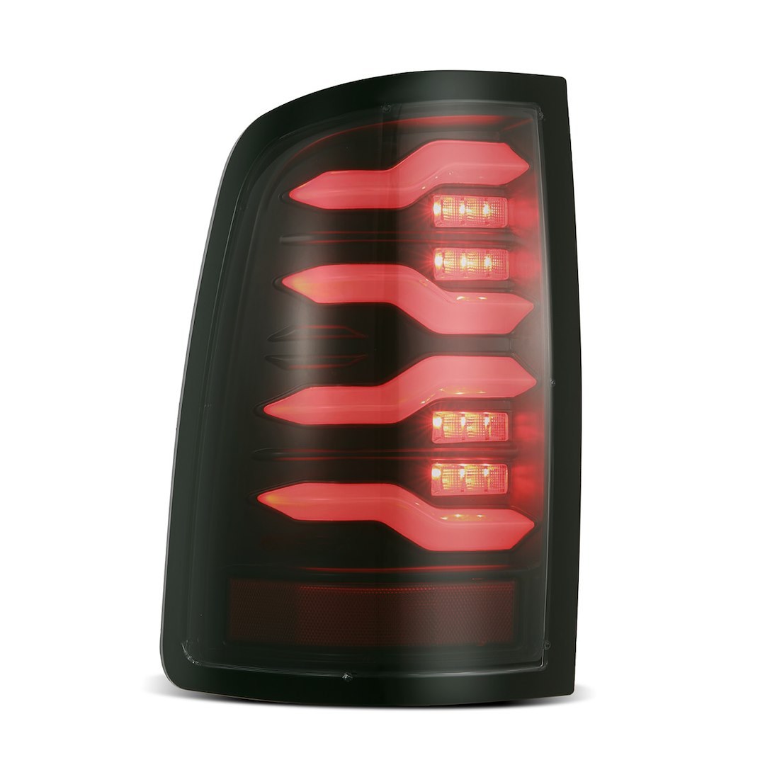 Alpharex USA Tail Light Assembly, Luxx-Series, LED, Smoke Lens, Black Housing – 640000