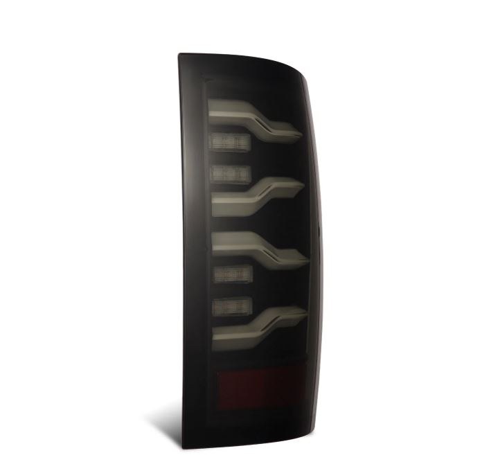 Alpharex USA Tail Light Assembly, Luxx-Series, Clear Lens, Black Polypropylene Housing, LED – 640003