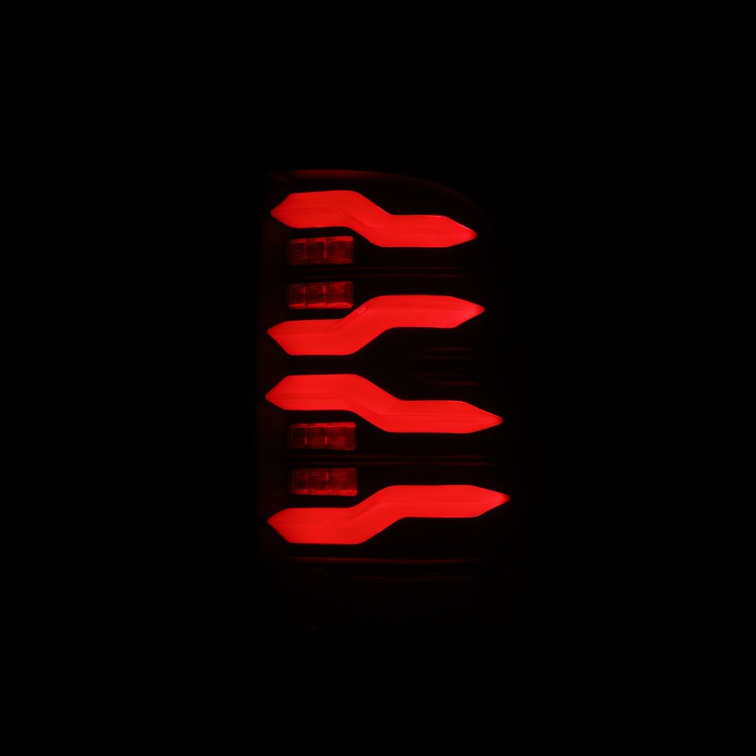 Alpharex USA Tail Light Assembly, Luxx-Series, Clear Lens, Black Polypropylene Housing, LED – 640003