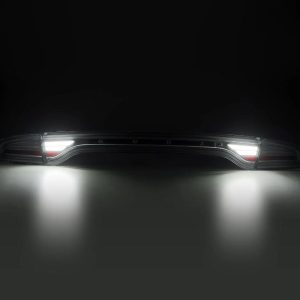 Alpharex USA Tail Light Assembly, Nova-Series, Prismatic LED, Clear/ Smoke Polycarbonate Lens, Alpha-Black Polypropylene Housing – 642022