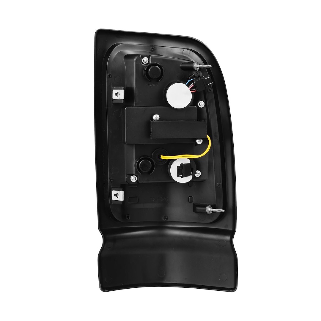 Alpharex USA Tail Light Assembly, Luxx-Series, LED, Clear Lens, Alpha Black Housing – 643001