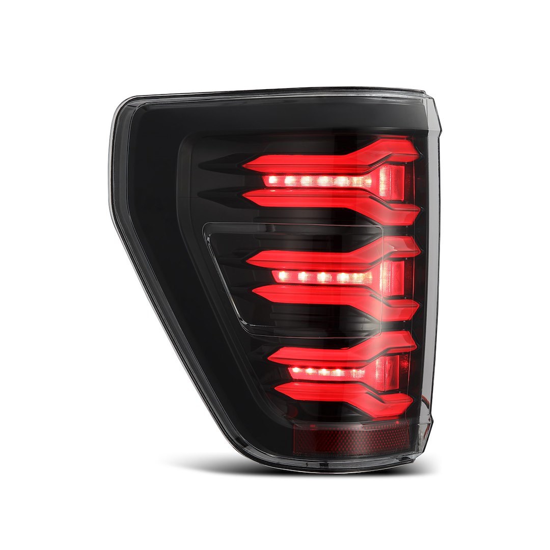 Alpharex USA Tail Light Assembly, Luxx-Series, LED, Smoke Lens, Alpha Black Housing – 653010