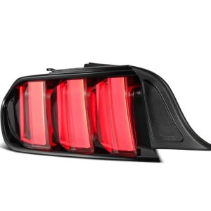 Alpharex USA Tail Light Assembly, Nova-Series, Prismatic LED, Clear Polycarbonate Lens, Black Polypropylene Housing – 655020