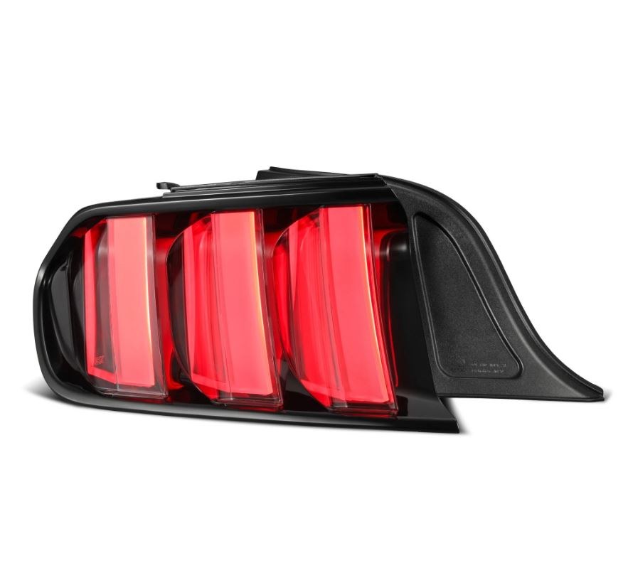 Alpharex USA Tail Light Assembly, Nova-Series, Prismatic LED, Clear Polycarbonate Lens, Black Polypropylene Housing – 655020