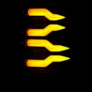 Alpharex USA Tail Light Assembly, Luxx-Series, LED, Clear Lens, Alpha Black Housing – 658001