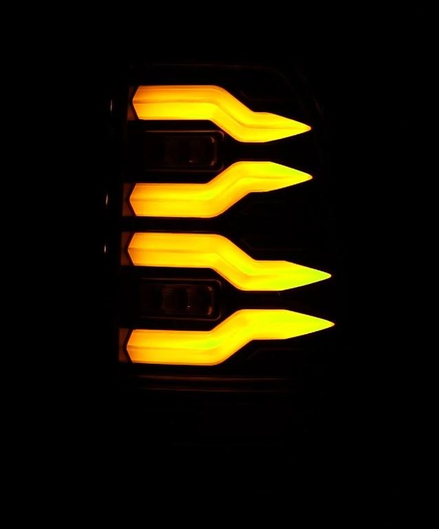 Alpharex USA Tail Light Assembly, Luxx-Series, LED, Clear Lens, Alpha Black Housing – 658001