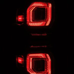 Alpharex USA Tail Light Assembly, Nova-Series, Prismatic LED, Clear Polycarbonate Lens, Black Polypropylene Housing – 659010