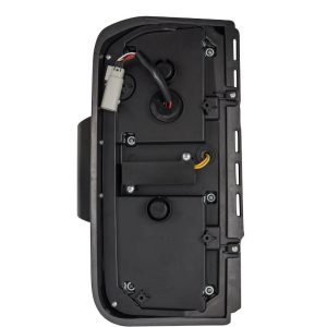 Alpharex USA Tail Light Assembly, Nova-Series, Prismatic LED, Clear Polycarbonate Lens, Alpha-Black Polypropylene Housing – 659020