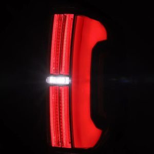 Alpharex USA Tail Light Assembly, Nova-Series, Prismatic LED, Clear Polycarbonate Lens, Alpha-Black Polypropylene Housing – 672032