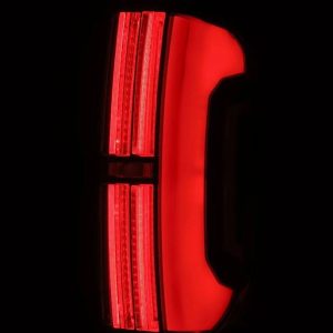 Alpharex USA Tail Light Assembly, Nova-Series, Prismatic LED, Clear Polycarbonate Lens, Alpha-Black Polypropylene Housing – 672032