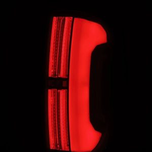 Alpharex USA Tail Light Assembly, Nova-Series, Prismatic LED, Clear/ Smoke Polycarbonate Lens, Alpha-Black Polypropylene Housing – 672042