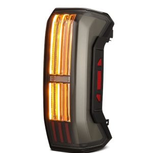 Alpharex USA Tail Light Assembly, Nova-Series, Prismatic LED, Clear/ Smoke Polycarbonate Lens, Alpha-Black Polypropylene Housing – 673001