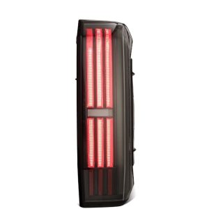 Alpharex USA Tail Light Assembly, Nova-Series, Prismatic LED, Clear/ Smoke Polycarbonate Lens, Alpha-Black Polypropylene Housing – 673001