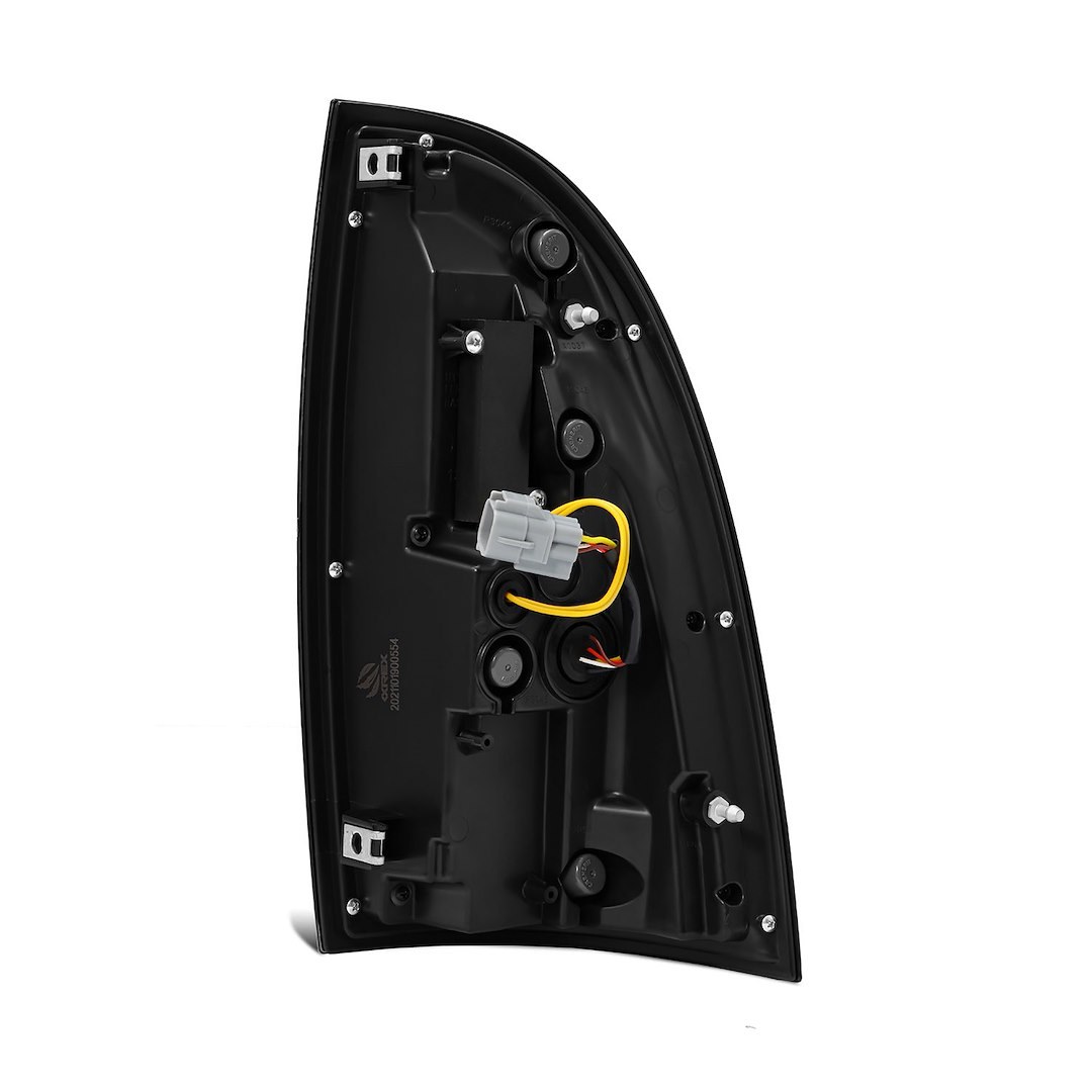 Alpharex USA Tail Light Assembly, Luxx-Series, LED, Smoke Lens, Black Housing – 680050