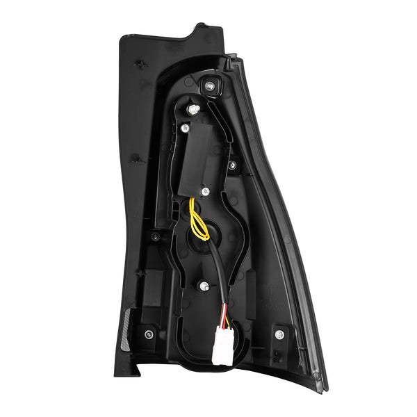 Alpharex USA Tail Light Assembly, Luxx-Series, LED, Clear Lens, Alpha-Black Polypropylene Housing – 690070