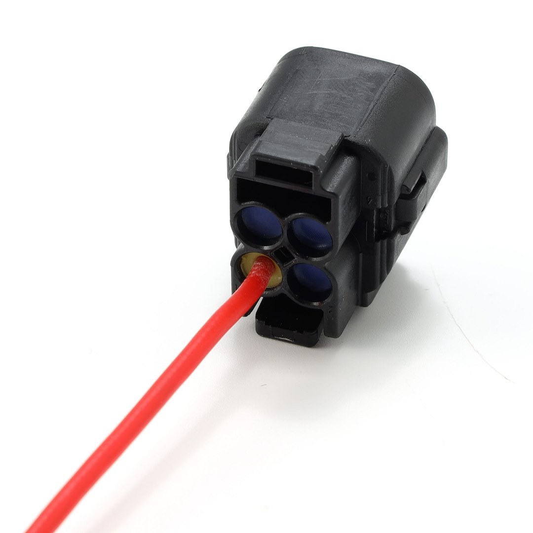 Alpharex USA Headlight Wiring Harness, For Use with Alpharex Projector Headlights, For Use with LED Bulbs, Set of 2 – 810014