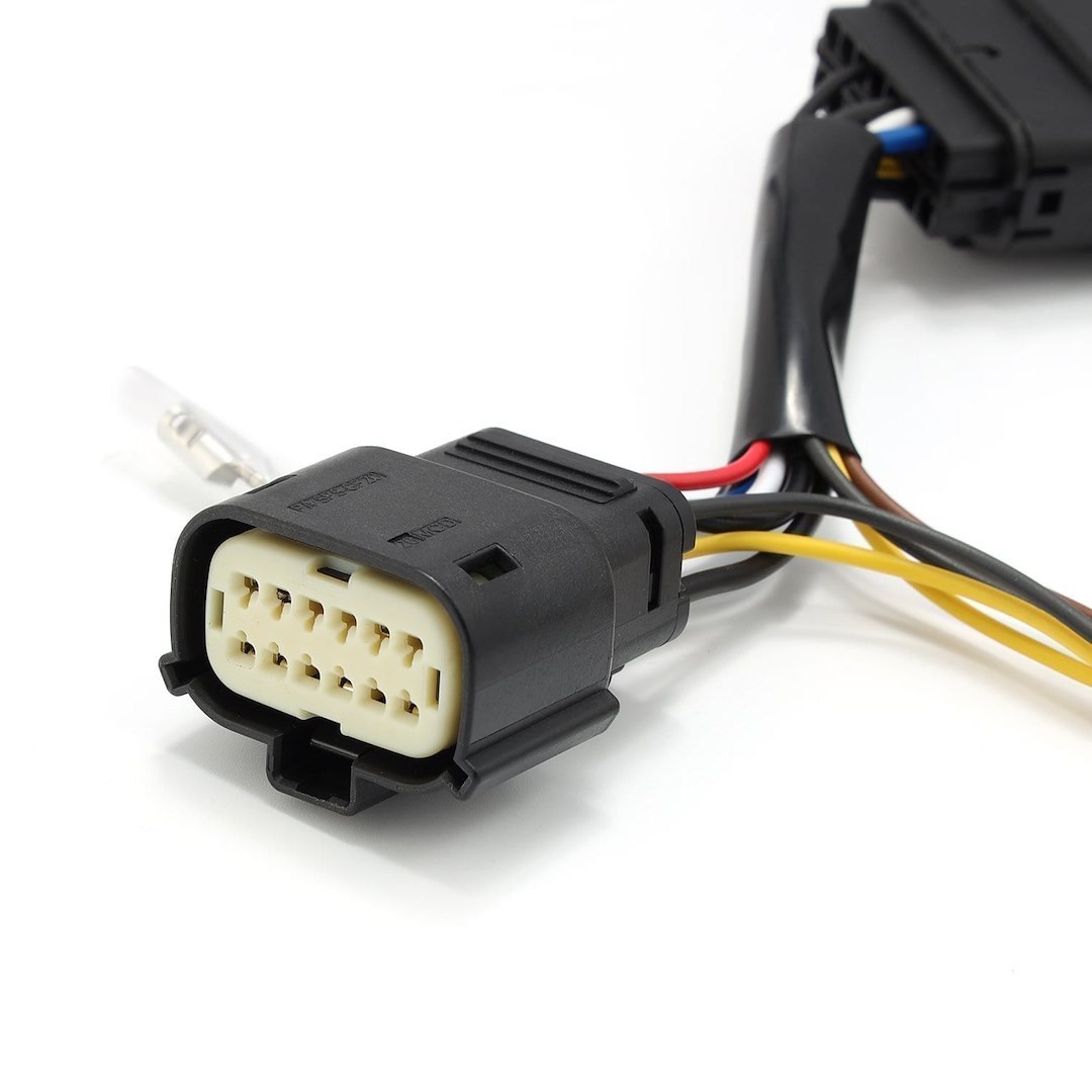 Alpharex USA Headlight Wiring Harness, For Use with Alpharex Projector Headlights, For Use with LED/ Halogen Bulbs, Set of 2 – 810016