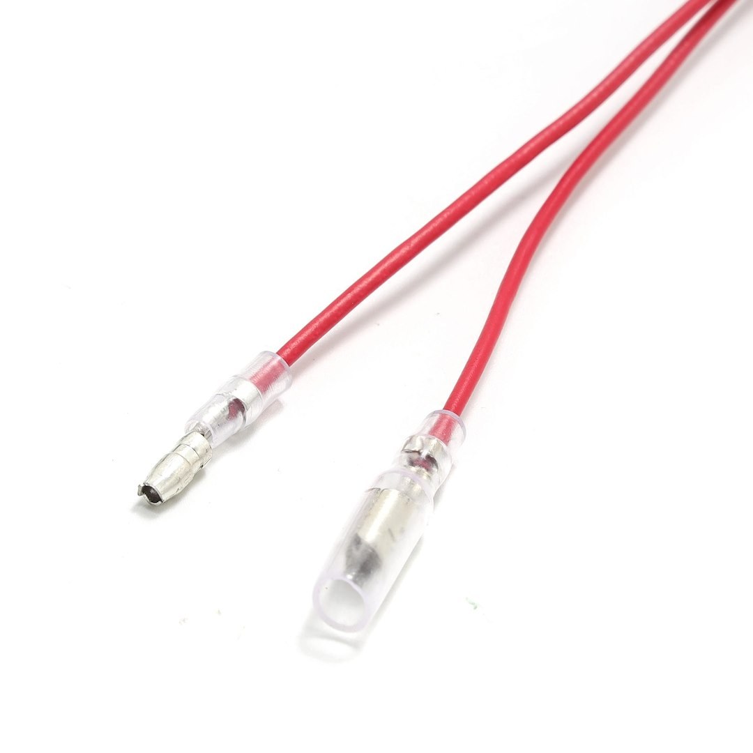 Alpharex USA Headlight Wiring Harness, For Use with Alpharex Projector Headlights, For Use with LED Bulbs, Set of 2 – 810018