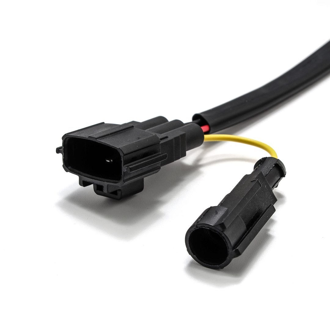 Alpharex USA Headlight Wiring Harness, For Use with Alpharex Projector Headlights, For Use with LED Bulbs, Set of 2 – 810018