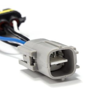 Alpharex USA Headlight Wiring Harness, For Use with Alpharex Projector Headlights, For Use with LED/ Halogen Bulbs, Set of 2 – 810020