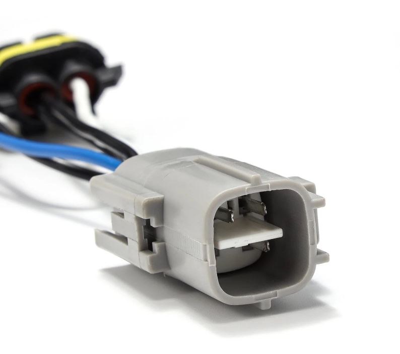 Alpharex USA Headlight Wiring Harness, For Use with Alpharex Projector Headlights, For Use with LED/ Halogen Bulbs, Set of 2 – 810020