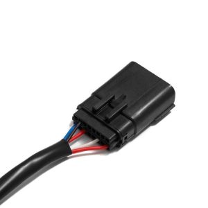 Alpharex USA Headlight Wiring Harness, For Use with Factory LED Reflector Headlights, For Use with LED Bulbs, Set of 2 – 810026