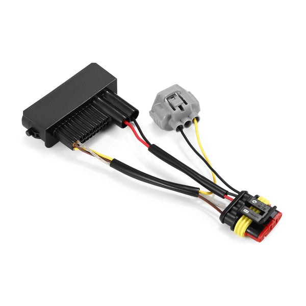 Alpharex USA Headlight Wiring Harness, For Use with Alpharex Luxx-Series/ Nova-Series Projector Headlights, For Use with LED Bulbs, Set of 2 – 810030