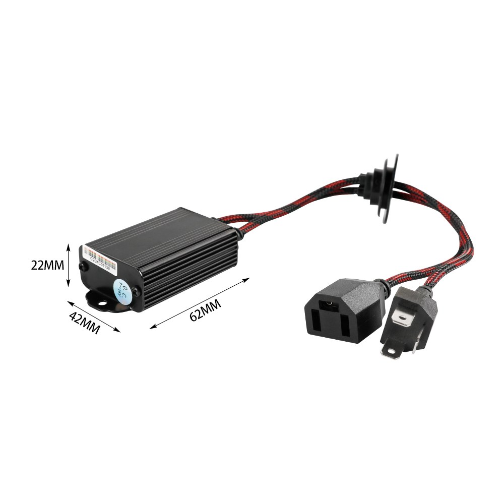 Arc Lighting Headlight Wiring Harness, Tiny Monster, For Use with H4 Bulb, Set of 2 – 20042