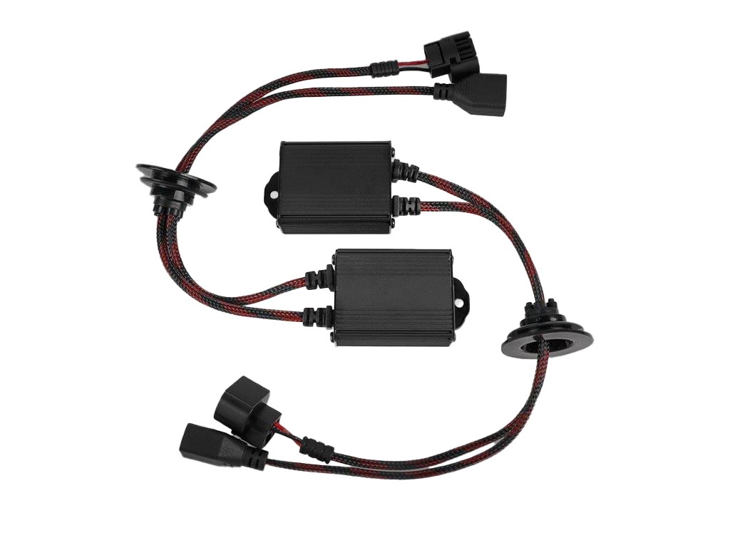 Arc Lighting Headlight Wiring Harness, Tiny Monster, For Use with PSX26W/PSX24W/P13W Bulb, Set of 2 – 20262