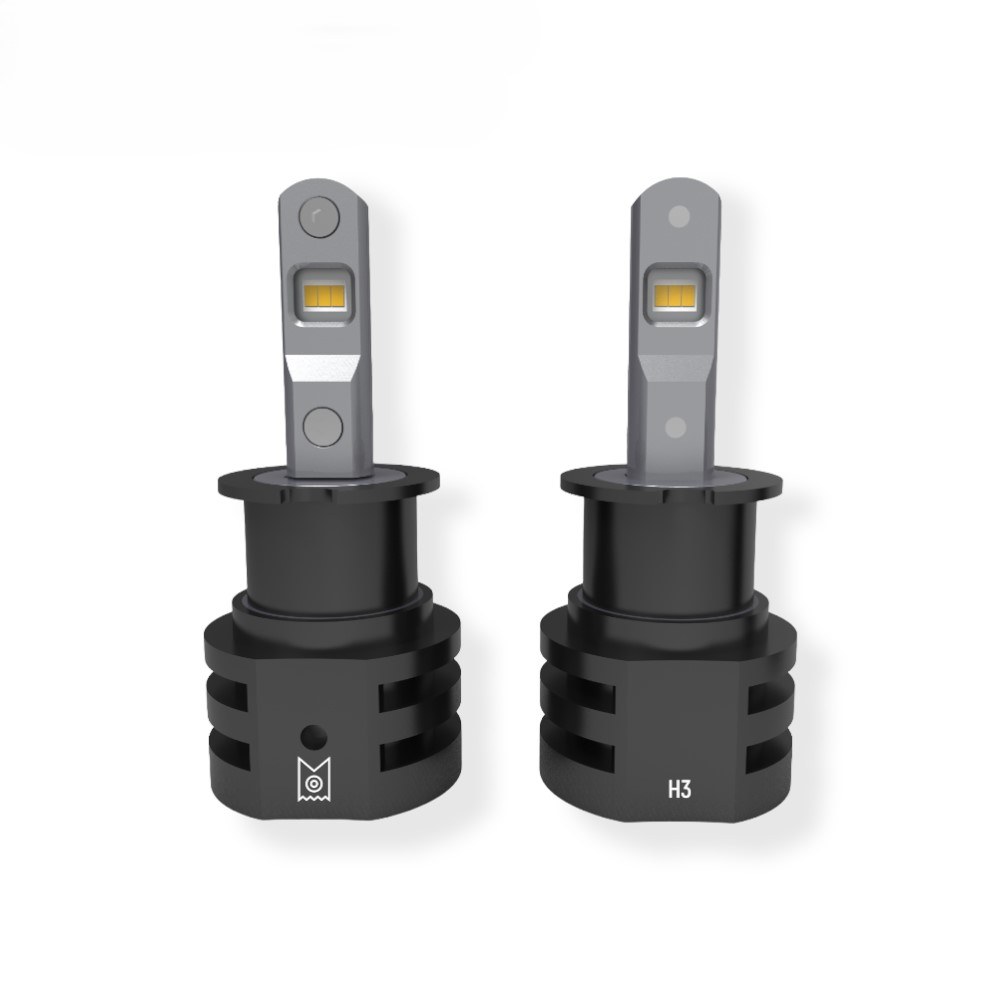 Arc Lighting Driving/ Fog Light Bulb, Tiny Monster Concept Series, H3, LED, 18 Watt, Fog Beam, 6000 Lumens, 6500K Light Color Temperature – 21031