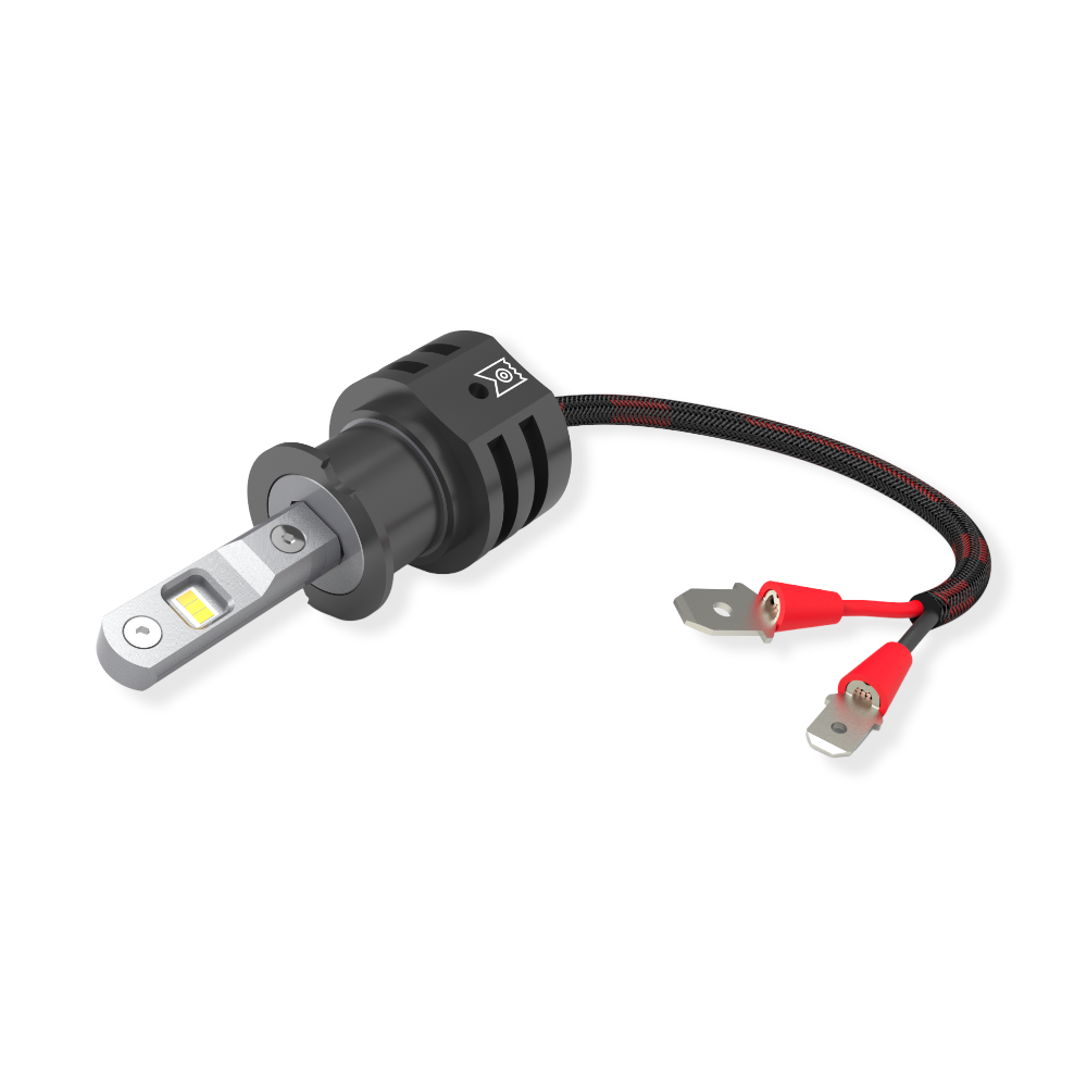 Arc Lighting Driving/ Fog Light Bulb, Tiny Monster Concept Series, H3, LED, 18 Watt, Fog Beam, 6000 Lumens, 6500K Light Color Temperature – 21031