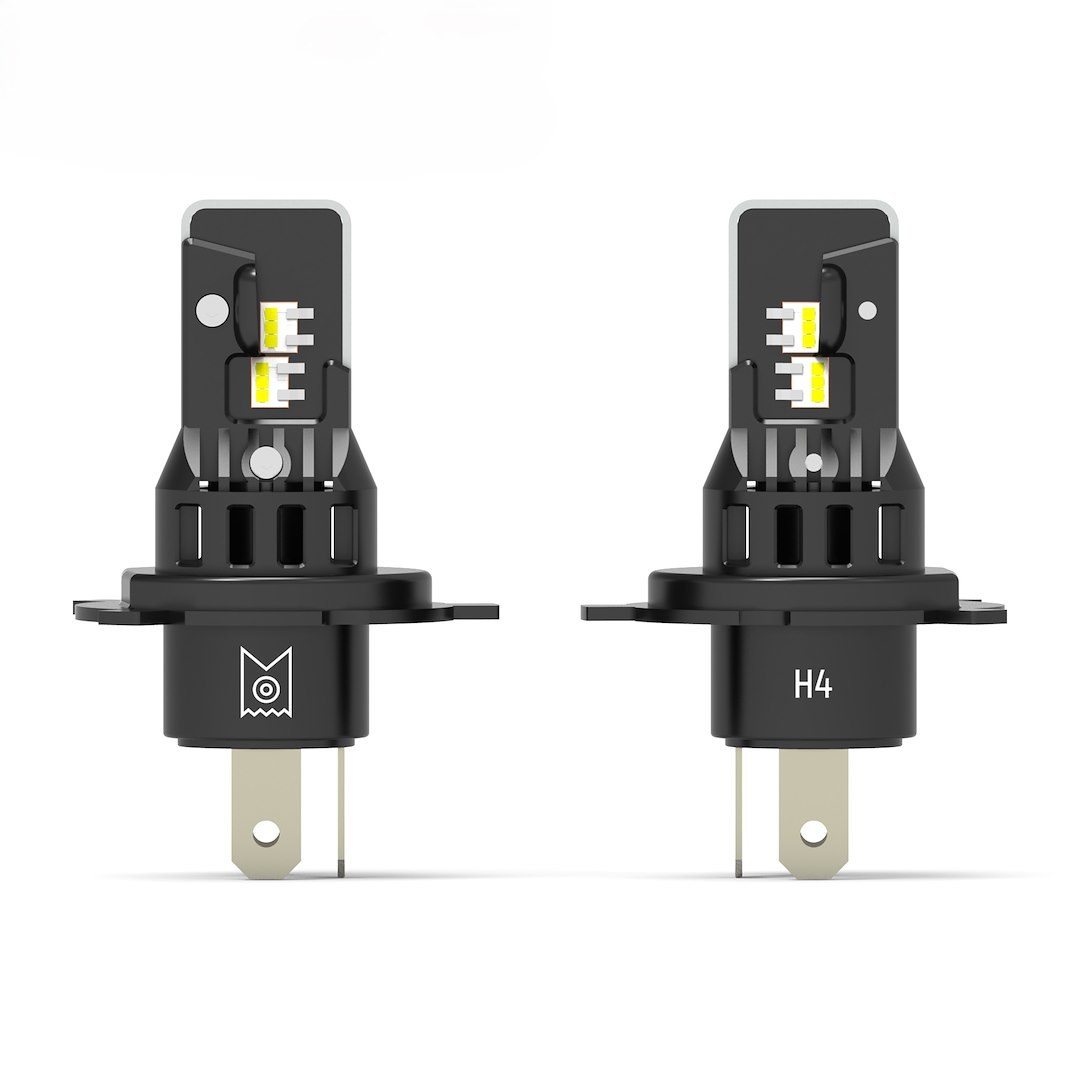 Arc Lighting Driving/ Fog Light Bulb, Tiny Monster Concept Series, H4, LED, 18 Watt, Fog Beam, 6000 Lumens, 6500K Light Color Temperature – 21041