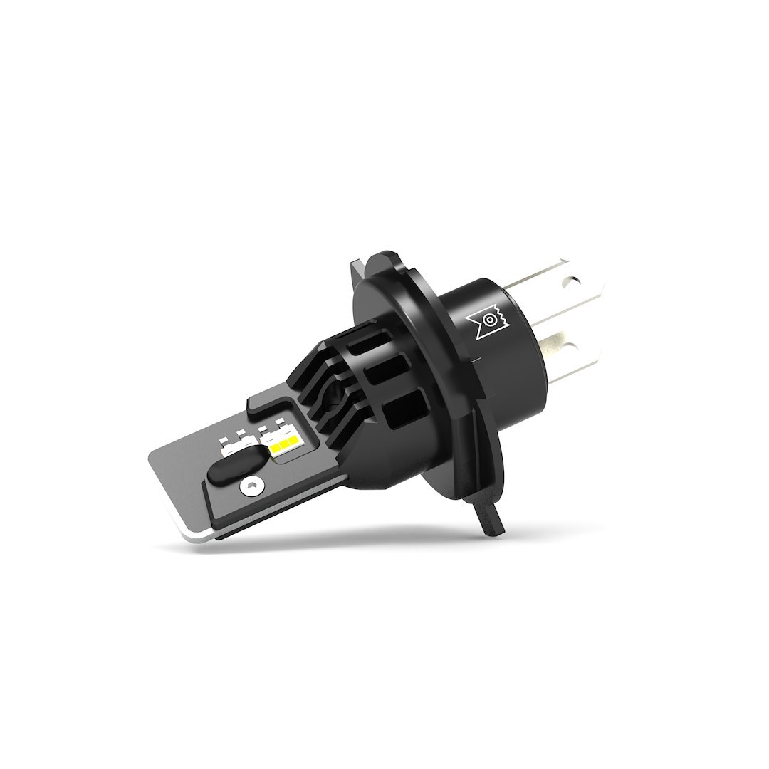 Arc Lighting Driving/ Fog Light Bulb, Tiny Monster Concept Series, H4, LED, 18 Watt, Fog Beam, 6000 Lumens, 6500K Light Color Temperature – 21041