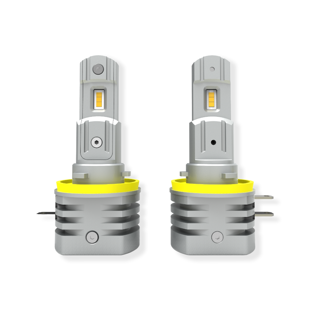 Arc Lighting Headlight Bulb, Tiny Monster Concept Series, H11B, LED Bulb, 18 Watt, 1.3 Amp Draw, 7.5 to 16 Volt, Cool White, 6000 Lumens – 2111B