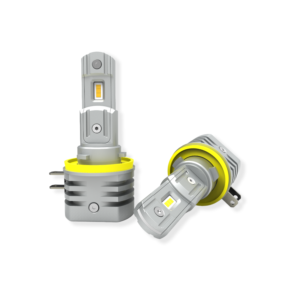 Arc Lighting Headlight Bulb, Tiny Monster Concept Series, H11B, LED Bulb, 18 Watt, 1.3 Amp Draw, 7.5 to 16 Volt, Cool White, 6000 Lumens – 2111B