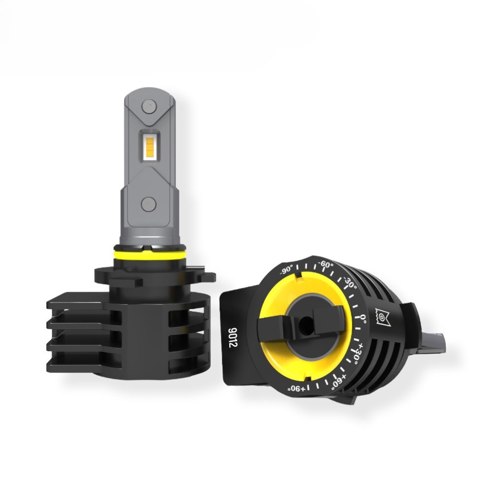 Arc Lighting Headlight Bulb, Tiny Monster Concept Series, 9012, LED Bulb, 18 Watt, 7.5 to 16 Volt, 6000 Lumens, 6500K Light Color Temperature – 21121