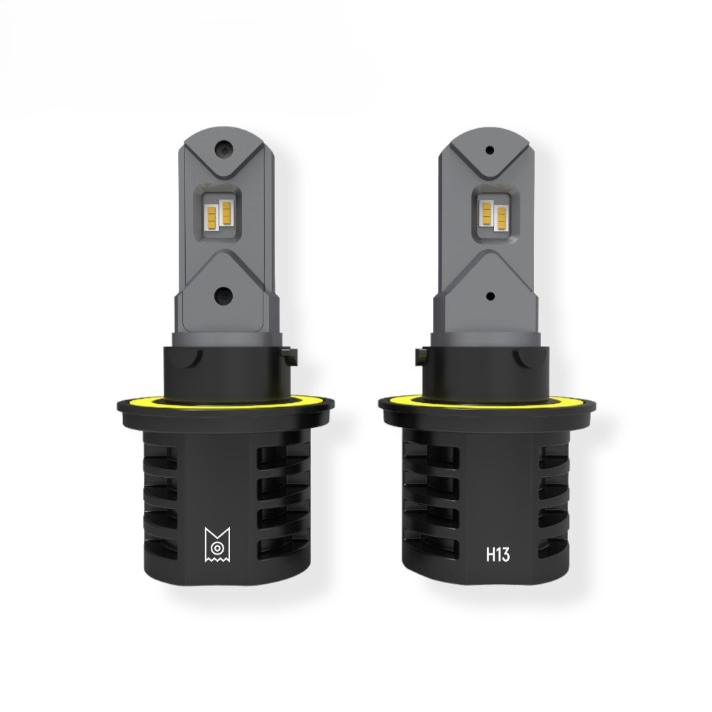 Arc Lighting Headlight Bulb, Tiny Monster Concept Series, H13, LED Bulb, 25 Watt, 9 to 40 Volt, 6000 Lumens, 6500K Light Color Temperature – 21131
