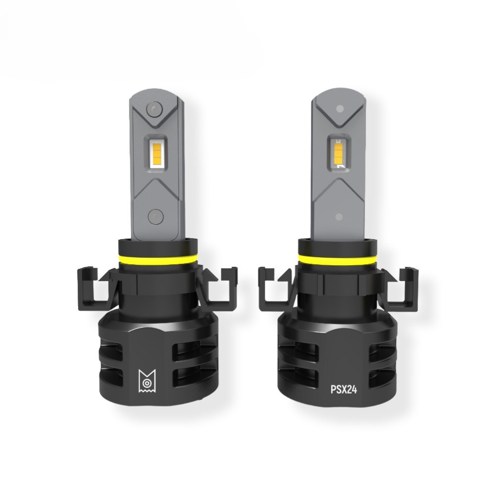 Arc Lighting Turn Signal Light Bulb – LED, Tiny Monster Concept Series, PSX24W LED, 6500K, 6000 Lumens, 18 Watt Per Bulb, 7.5 to 16 Volt DC – 21241