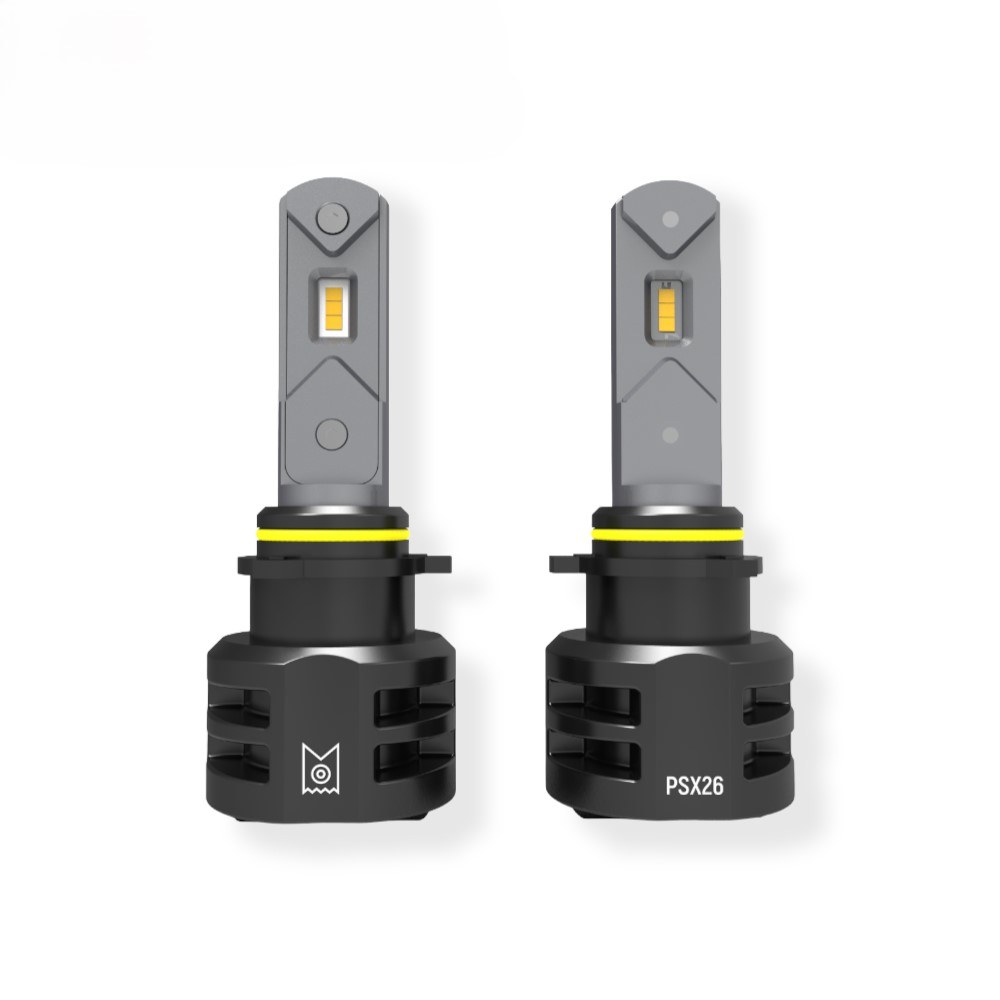 Arc Lighting Daytime Running Light Bulb – LED, Tiny Monster Concept Series, PSX26W LED, 6500K, 6000 Lumens, 18 Watt Per Bulb, 9 to 40 Volt DC – 21261