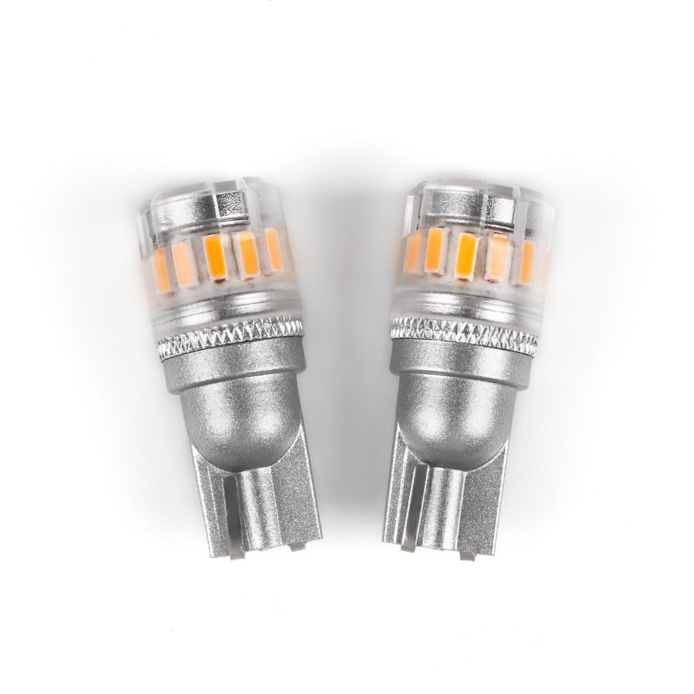 Arc Lighting Side Marker Light Bulb – LED, Tiny Monster Eco Series, 194 Philips 3020 High Power LED, Amber, 600 Lumens, 9 to 18 Volt DC – 3110A
