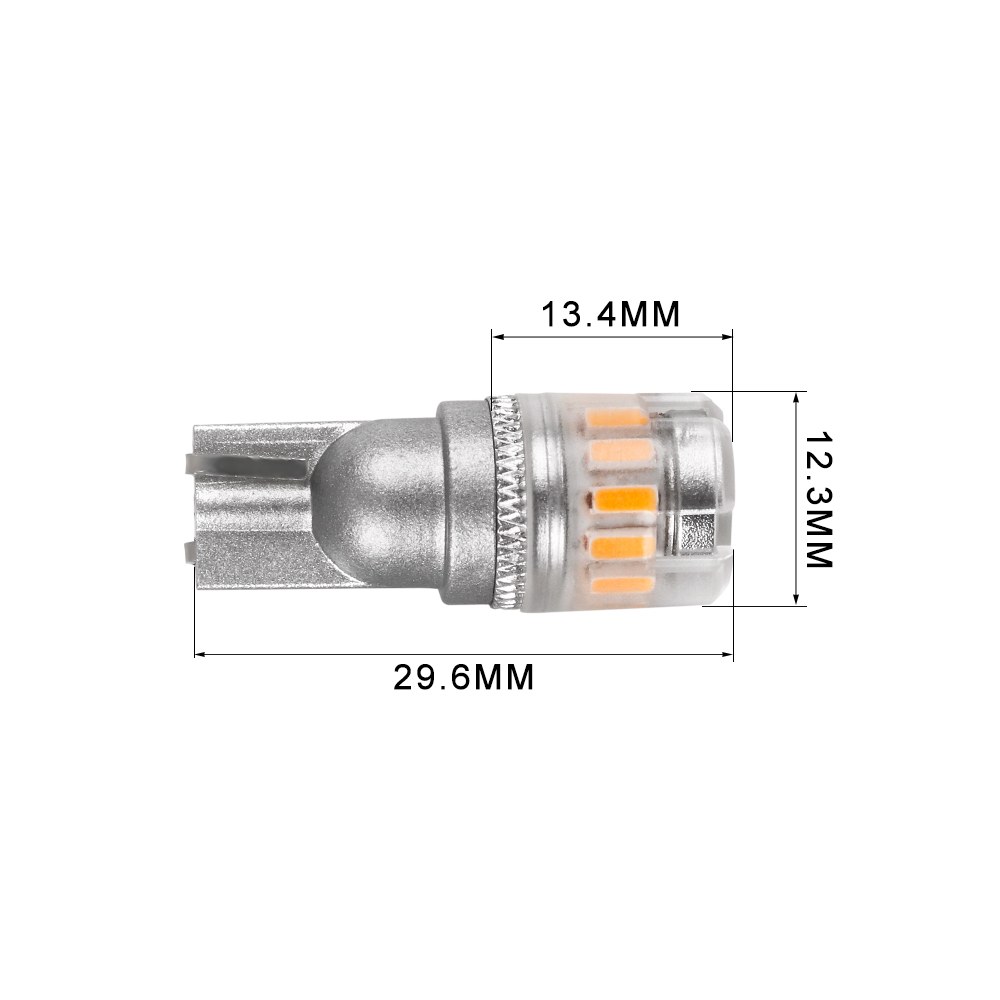 Arc Lighting Side Marker Light Bulb – LED, Tiny Monster Eco Series, 194 Philips 3020 High Power LED, Amber, 600 Lumens, 9 to 18 Volt DC – 3110A