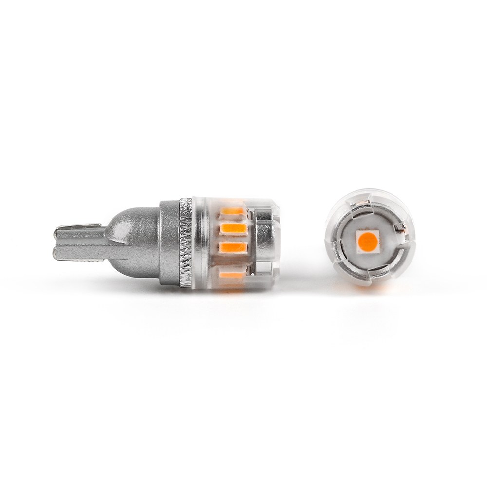 Arc Lighting Side Marker Light Bulb – LED, Tiny Monster Eco Series, 194 Philips 3020 High Power LED, Amber, 600 Lumens, 9 to 18 Volt DC – 3110A